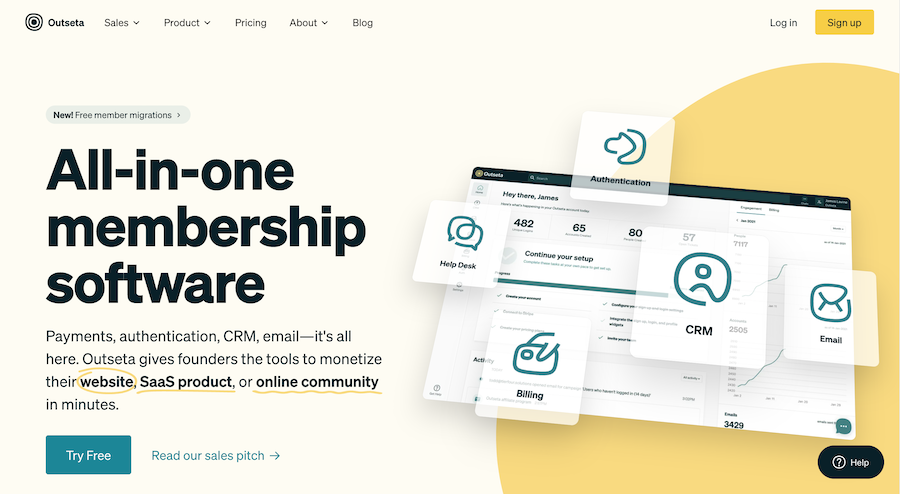 All-in-one membership software