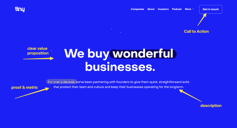 Jasper AI Landing Page Example